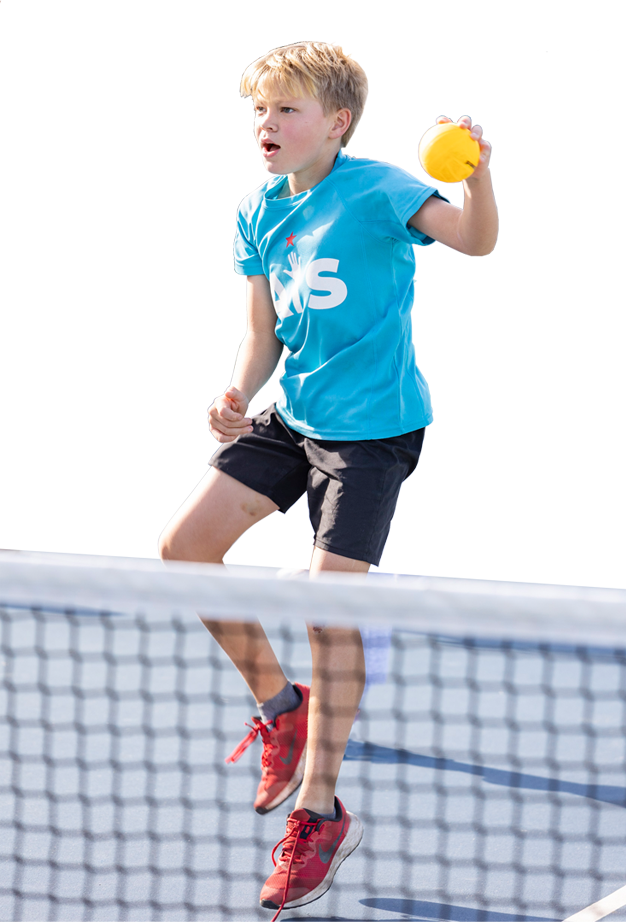 Secondary school ball boy