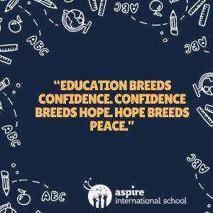 the dream begins, most of the time, with a teacher who believes in you, who tugs and pushes and leads you on to the next plateau, sometimes poking you with a sharp stick called truth. (1)