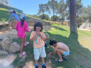 Kids on the campus at AIS