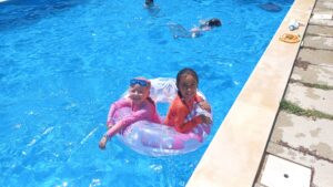 Fun in the Pool at AIS Summer Camp