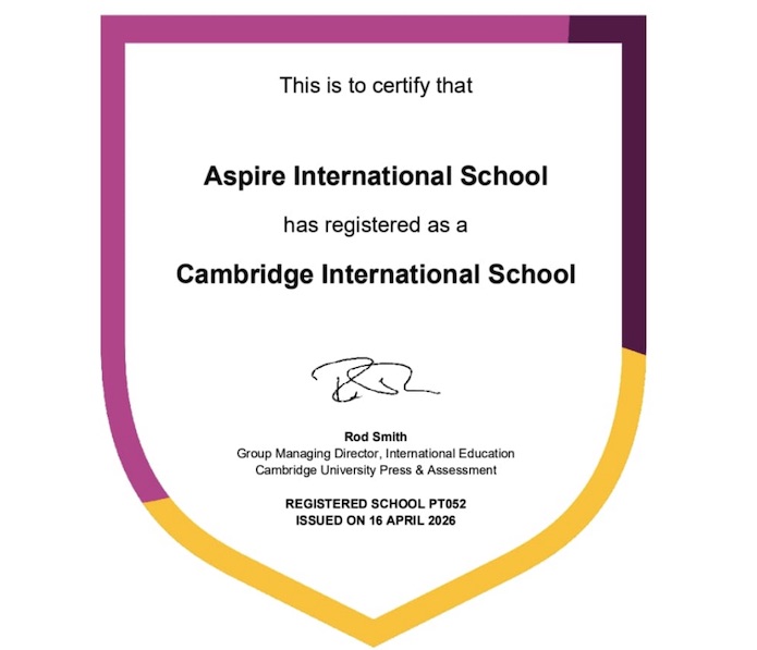 cambridge accredited international school